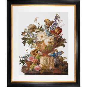 Thea Gouverneur Still Life W/Flowers On Aida (18 مجموعة خياطة متقاطعة in Saudi Arabia