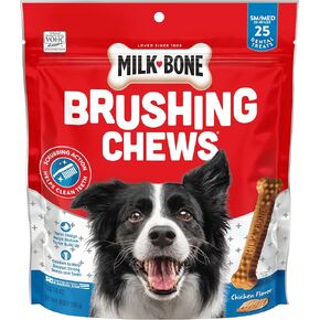 Milk-Bone Original Brushing Chews 48 Mini Daily Dental Dog Treats in Kuwait