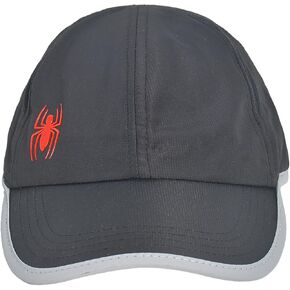 Marvel Spider-Man Running Hat, Lightweight Active Sports Baseball Cap, Men and Women's Golf, Tennis and Gym Accessories, Heather, One Size