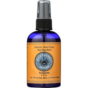 Nantucket Spider Original Natural Bug Spray for Adults and Kids 2 Pack | 4 oz Travel Size | Long-Lasting Protection Against Mosquitoes, Biting Flies, Wasps & No-See-Ums