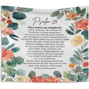 Knibeo Bible Verse Christian Tapestry, Christian Gift, 50x60 Inch Jesus Tapestry, Bible Verse Tapestry, Christian Gifts for Women, Christian Gifts for Women Faith - Matthew 17:20