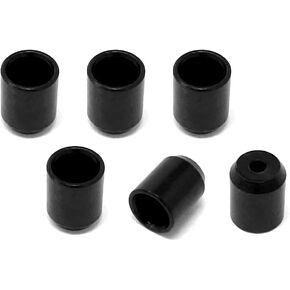 Gold Flush Mount No Lip String-Thru Body Ferrules for Electric Guitar (Set of 6) SF160-GLD