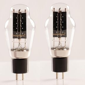 1pair 2 pieces LINLAI 300B Vacuum Hifi Valve Electronic Tube for Class Pairing Audio Amplifier Replaced 10W Power Amplication