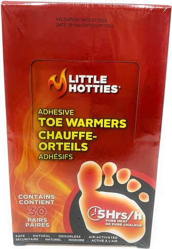 Little Hotties Adhesive Toe Warmers, 30 Pairs in Kuwait