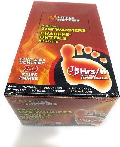 Little Hotties Adhesive Toe Warmers, 30 Pairs in Kuwait