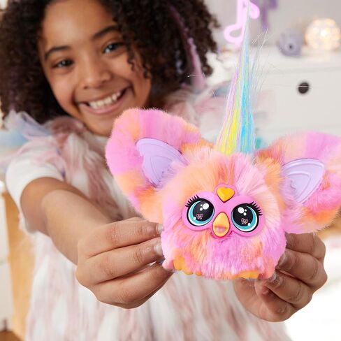 مجموعة من قطعتين من Furby Furblets، لعبة Mini Friends Ray-Vee وHip-Bop، أكثر من 45 صوتًا لكل واحدة، عبارات موسيقية وFurbish، ألعاب قطيفة إلكترونية، قوس قزح ووردي/أرجواني، هدايا عيد الفصح للأطفال، للأعمار من 6 سنوات فما فوق in Kuwait