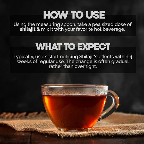 VitaliZen Shilajit راتنج شيلاجيت العضوي النقي من الهيمالايا - 30 جرامًا 100% أصلي وطبيعي ومكمل شيلاجيت من الدرجة الأولى مع حمض الفولفيك والمعادن النزرة للطاقة ودعم المناعة in Kuwait