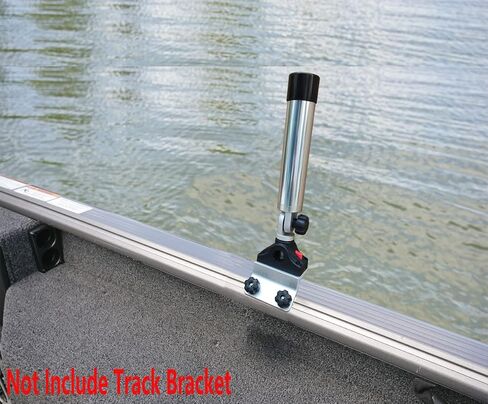 Brocraft Aluminum Heavy Duty Rocket Launcher Rod Holder with Gunnel Track System Bracket in Saudi Arabia