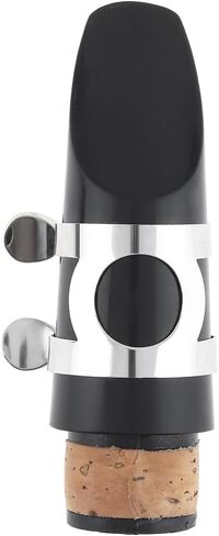 قطعة الفم OriGlam Bb Clarinet مع غطاء من القصب لقطع آلات النفخ، مجموعة قطع الفم التقليدية Bb Clarinet قطعة الفم الاحترافية للكلارينيت in Saudi Arabia