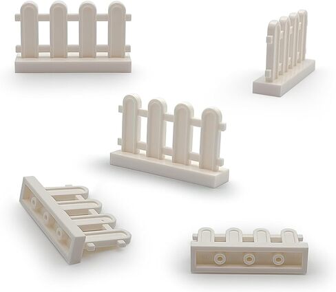 24pcs 1x8 Fences Building Block Toy Garden Farm Pieces Accessories in Saudi Arabia