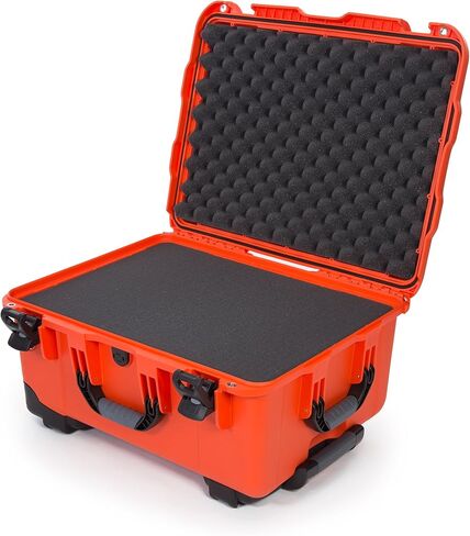Nanuk 950 Waterproof Hard Case with Lid Organizer and Padded Divider - Orange, 950-6003 in Saudi Arabia