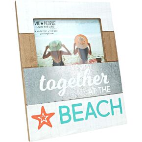 بافيليون جيفت كومباني اطار صور مطبوع بعبارة We People-Life is Better at The Beach 67242، مقاس 5 انش × 7 انش