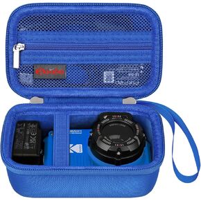 حقيبة حمل Elonbo لكاميرا KODAK PIXPRO WPZ2 الرقمية القوية المقاومة للماء، حقيبة تخزين كاميرا فيديو رقمية واي فاي 4K مقاومة للصدمات، جيب شبكي يناسب بطاقة ذاكرة شاحن البطارية. أصفر in Kuwait