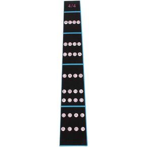 Violin Finger Guide Fingerboard Sticker, Waterproof Violin Finger Guide 4/4 with Adhesive, Music Note Stickers Violin Accessories and Parts for Violin Learning and Practice of Kids or Beginners
