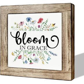 Spring Decor, Wooden Box Signs for Home Decor, Flower Truck Sign, Spring Sign, Wall Decor Art, Decorative Wood Hanging Sign, Balcony Decor, Home Farmhouse Decor, Market Fresh Flower Sign