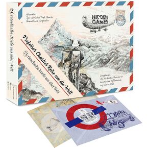 Hidden Games - Professor Charlie's World Tour - Advent Calendar - a Puzzle Game in 24 Episodes (English Edition)