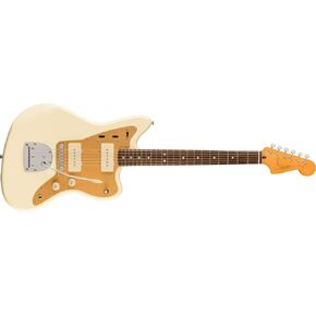 Squier J Mascis Jazzmaster Electric Guitar, with 2-Year Warranty, Vintage White, Laurel Fingerboard