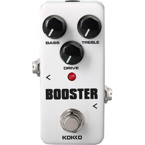 KOKKO Booster Pedal True Bypass Mini Guitar Effect Pedal for Electric Guitar(FBS2)