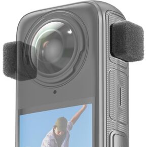 VRIG 6 Set/Microphone Wind muff for Insta360 X4/ONE X3 Anti-Noise Windbreak Sponge Cushion Effectively Reduces Noise and Improves Sound Quality