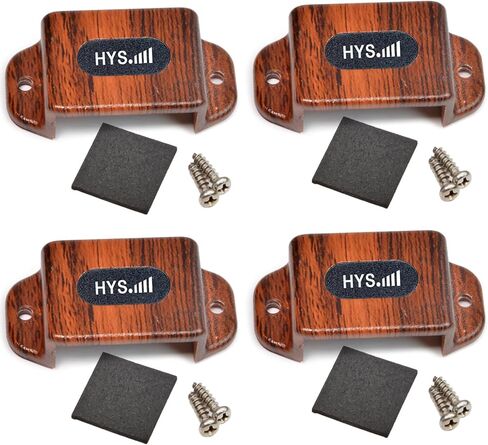 HYS Walkie Talkie Single Side Radio Car Mount, Car Radio Mounting Kit with Screws for Handheld CB & VHF UHF Handheld Two-Radio with Belt Clip (Packing of 4pcs) in Saudi Arabia