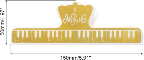 MECCANIXITY Music Book Clip Page Holder ABS for Piano Music Reading Stand Music Book Sheet Important Documents Purple in Saudi Arabia