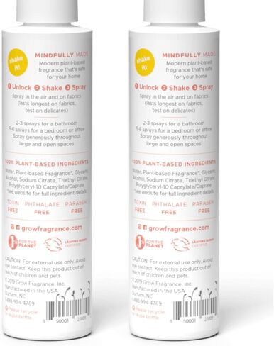 عطر جرو - معطر غرفة هوليداي هيرث + رذاذ الحمام، معطرات هواء نباتية 100% للمنزل، 5 أونصة. (عبوة من 1) in Kuwait