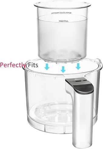 فيرجوي 16 أونصة. حاويات | مكاييل وأغطية بديلة إضافية - متوافقة مع سلسلة Ninja Creami NC301 NC300 NC299AMZ فقط (4 عبوات - أرجواني، وردي، أخضر، أصفر) in Kuwait