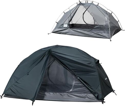 1-2 Person Tents for Camping, Lightweight Backpacking Tent Double Layer Waterproof Two Doors Camping Tent for Outdoor Hiking Camping Mountaineering Travel in Saudi Arabia