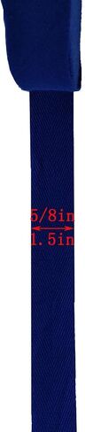 Cotton Twill Tape Herringbone Tape 1 Inch 100 Yards Cotton Twill Ribbon 20 Colors Mixed for Sewing Binding Gift Wrapping Craft DIY (1 inch(2.5 cm), Mixed Color) in Kuwait