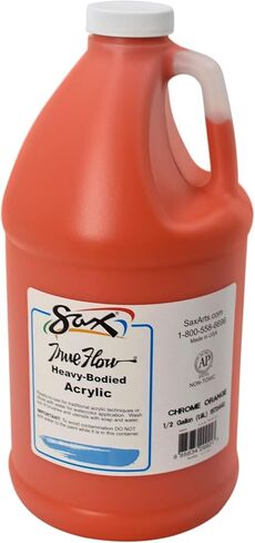 Sax True Flow Heavy Body Acrylic Paint, 1/2 Gallon, Violet - 439292, 64 Fl Oz (Pack of 1) in Saudi Arabia