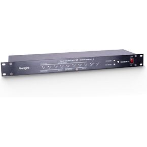8-Port RDM DMX Splitter with Dual Input, PowerCON Linking, and Signal Amplifier Distributor
