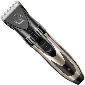Pet Republique Cordless Dog Shaver Trimmer Kit - Hair Clippers with Options for All Fur Type & All Size Dogs Cats and Pets (Mini Shaver)