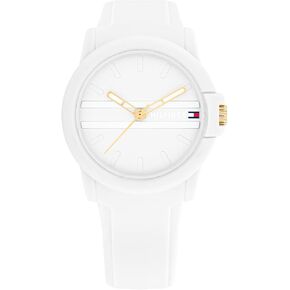 Tommy Hilfiger Sport Watch for Women - Casual 3H Wristwatch for Her - Silicone Strap - Water Resistant up to 3 ATM/30 Meters - Premium Fashion for Everyday Wear - 36mm