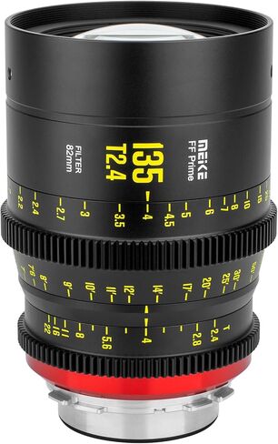 MEKE 85mm T2.1 Full Frame Manual Focus Cinema Lens for Arri PL-Mount Cinema Cameras in Saudi Arabia