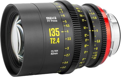 MEKE 85mm T2.1 Full Frame Manual Focus Cinema Lens for Arri PL-Mount Cinema Cameras in Saudi Arabia