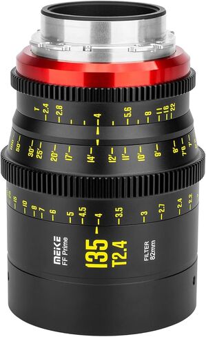 MEKE 85mm T2.1 Full Frame Manual Focus Cinema Lens for Arri PL-Mount Cinema Cameras in Saudi Arabia