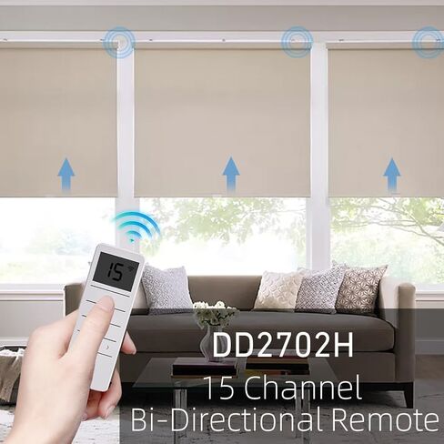 باعث بديل LCD ثنائي الاتجاه 15 قناة DD2702H للتحكم عن بعد في المحركات ثنائية الاتجاه in Kuwait