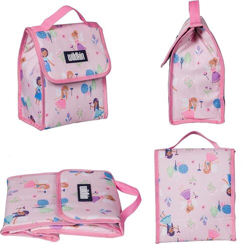 Wildkin Kids Insulated Lunch Bag for Boys & Girls, Reusable Lunch Bag is Perfect for Daycare & Preschool, Ideal Size for Packing Hot or Cold Snacks for School & Travel Lunch Bags (Horses) in Kuwait