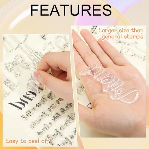 ORIGACH 8.3 by 11.7 Inch Tropical Beach Scenes with Summer Coconut Tree Clear Stamps for Cards Making DIY Scrapbooking Journaling Photo Album Decoration in Saudi Arabia