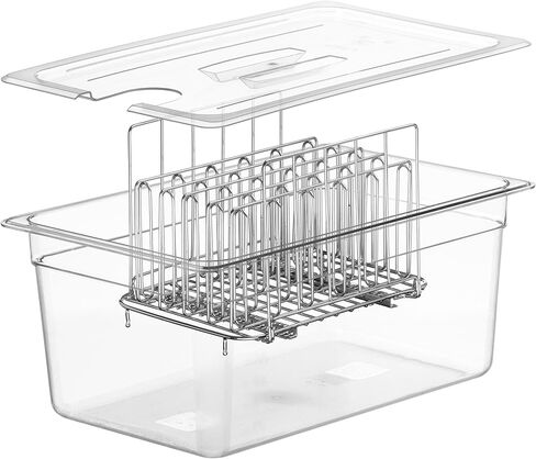 غطاء LIPAVI C5L-JOL لحاوية LIPAVI C5 Sous Vide، مع فتحة دقيقة لدورة الغمر ChefSteps JOULE in Saudi Arabia
