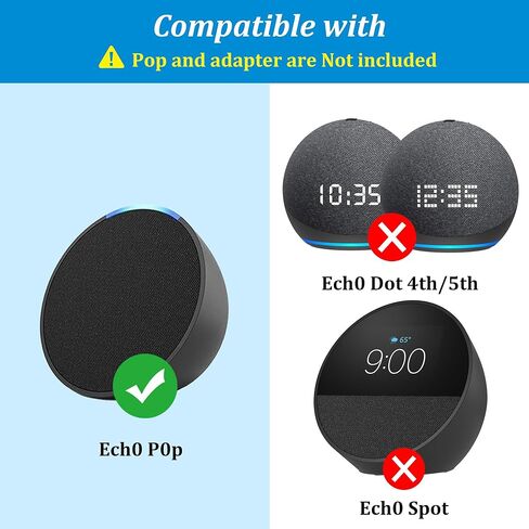 قاعدة بطارية PlusAcc لـ P○p - حامل شاحن محمول بقدرة 5000 مللي أمبير في الساعة، وقت تشغيل 9 ساعات، بدون صوت مكتوم، قاعدة شحن قابلة لإعادة الشحن لـ P○p (أسود) in Kuwait