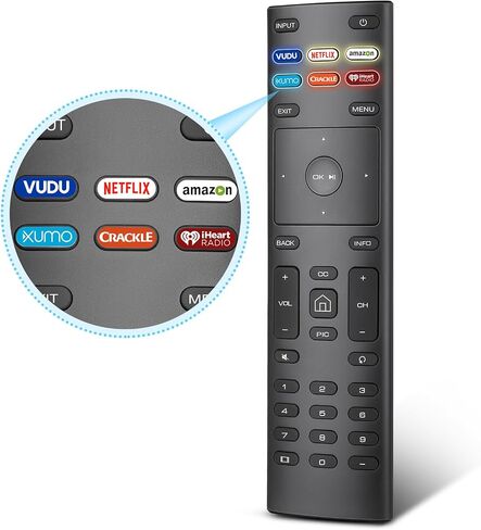 for VIZIO Smart TV Remote Replacement, Universal for VIZIO Remote Control XRT136【Pack of 2】 in Saudi Arabia
