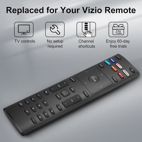 for VIZIO Smart TV Remote Replacement, Universal for VIZIO Remote Control XRT136【Pack of 2】 in Saudi Arabia