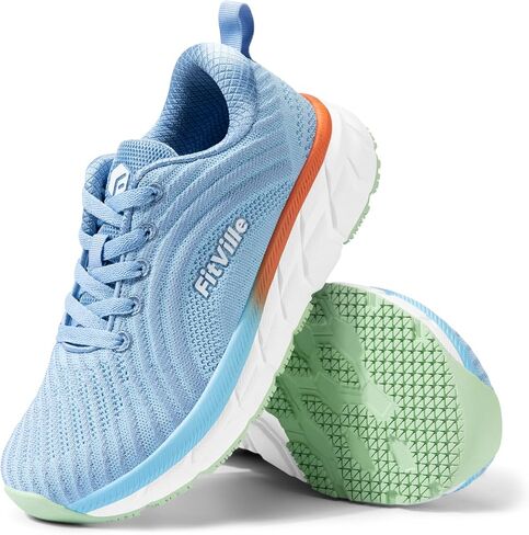 FitVille Wide Toe Box Shoes Women Breathable Wide Running Shoes for Women Lightweight Extra Wide Shoes for Women Comfortable Non Slip Extra Wide Shoes for Women with Swollen Feet with Cushioned in Saudi Arabia