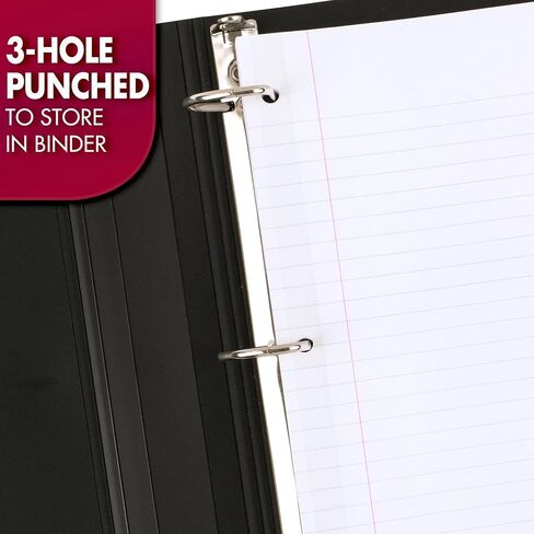 Mead Loose Leaf Paper, Notebook Paper, Wide Ruled Filler Paper, Standard, 8 x 10.5, 200 Sheets (15200) White in Saudi Arabia