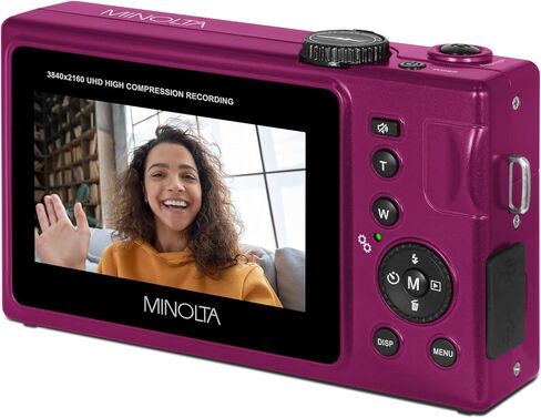 كاميرا Minolta MND25 48 ميجابكسل ذات التركيز التلقائي / 4K فائقة الدقة مع مرآة سيلفي in Saudi Arabia