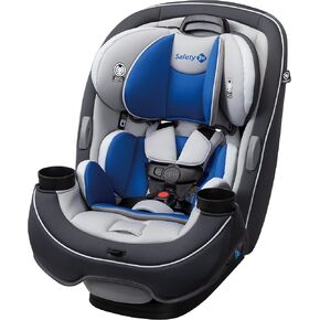 Safety 1st Grow and Go All-in-One Convertible Car Seat,Rear-Facing 5-40 pounds, Forward-Facing 22-65 pounds, and Belt-Positioning Booster 40-100 pounds, Sugar Plum Pop