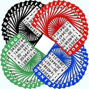 Regal Bingo - Standard Bingo Calling Cards - 2.5" x 3.5" - High Contrast Numbers & Letters - Durable Plastic Coating - Cardstock - 75 Count (B1 - O75)