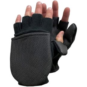 Glacier Glove Alaska River Series Flip Mitts - 2XL - Black
