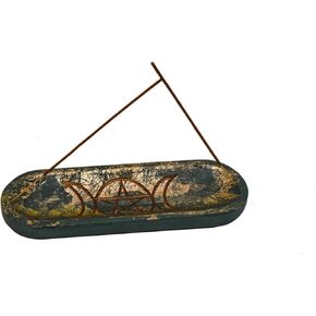 SimbaKart Handcarved Dragon Wooden Stick Incense Burner, Ash Catcher, Home Decor, Mango Wood in Kuwait